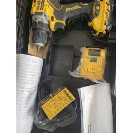 WYPRZEDAŻ DeWALT DCD701D2 Aku wkrętarka (57,5Nm/12V/2x2,0Ah)Tstak PO SERWISIE